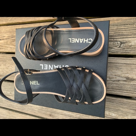 Chanel Sandals size 38/8 - Picture 1 of 7